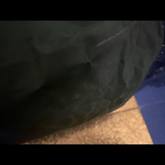 LONGCHAMP FOREST GREEN Tote GORG RARE πED FLAWED - Picture 7 of 16